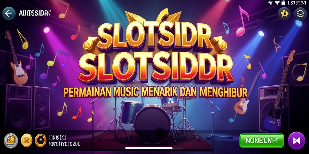 Screenshot gameplay SLOTSIDR yang penuh warna dan menyenangkan.